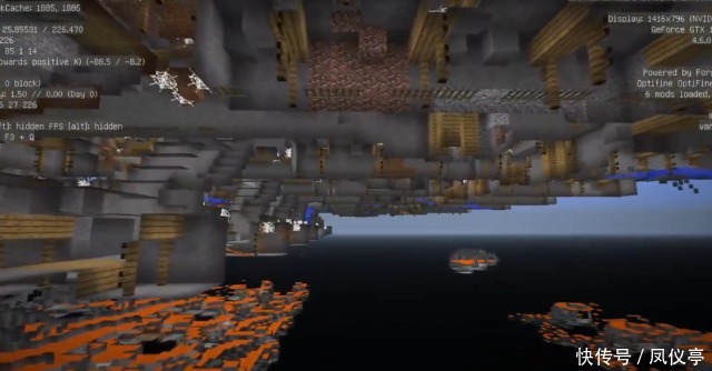 稀有|我的世界:非常稀有的地图种子,峡谷村庄跟末地传送门融为一体