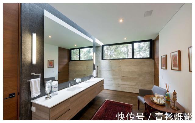 天花板|现代别墅装修设计，回归自然的林中别墅，也许这就是最后的归宿