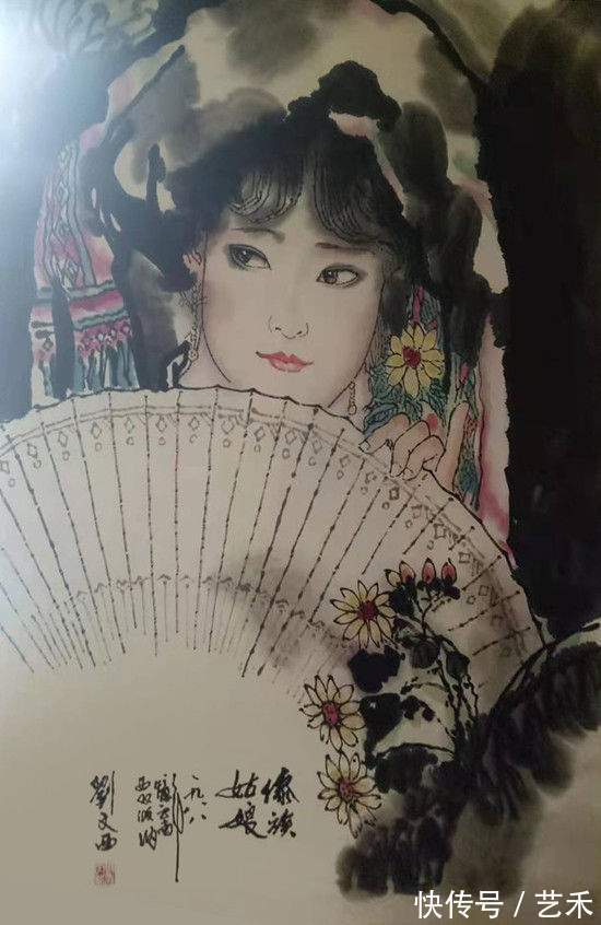 长安画派$崔勤(画家)——以形写神 神形兼备