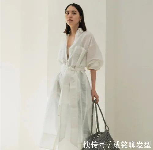 身材|今夏火了“衬衫裙”,根据身材选对款式是重点,显身材又时尚减龄
