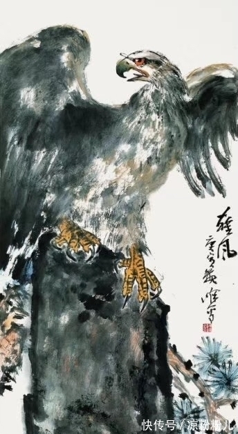 笔墨|著名大写意画家魏峰，笔墨酣畅淋漓，尽显大家风范