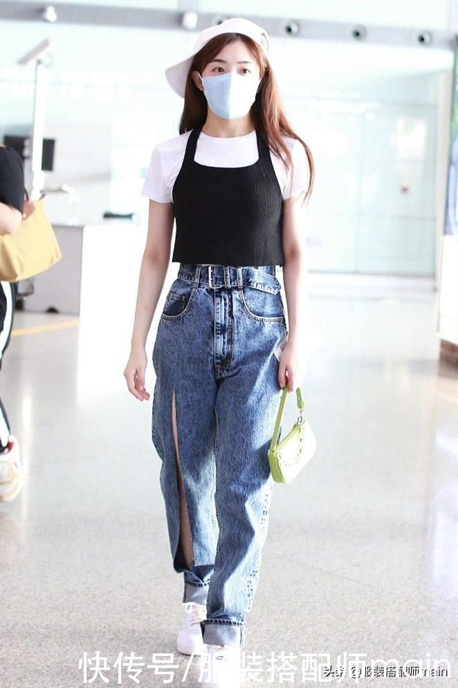 搭配|肉肉女生穿吊带显胖又显壮?那是你没看过这三个搭配思路