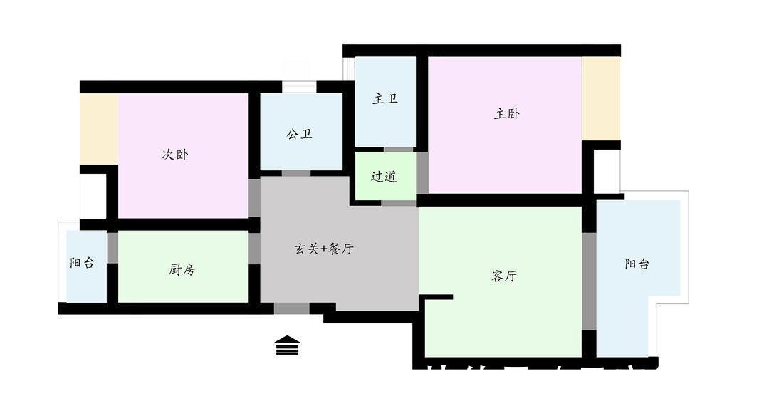户型|90平方米这样设计，空间简约线条流畅，享受舒适的家居生活