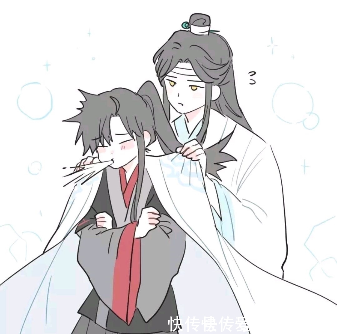 洛冰河@冷了怎么办?羡:二哥哥真好,怜:三郎真周到,沈:等着被罚吧!