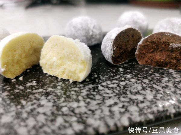 低筋面粉|学会在家做一口雪球，再也不用出门买了