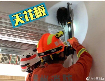 上学|女孩手指被卡以为不用上学笑出了声