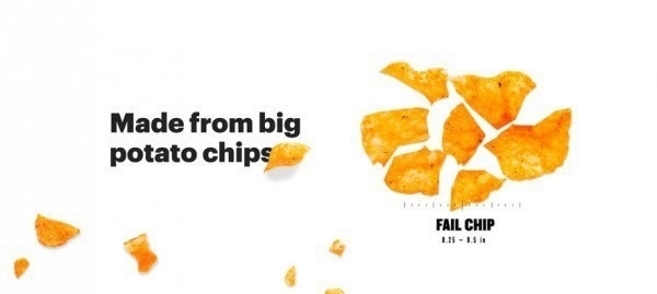 薯片捏碎了才好吃?美国专门推出“失败薯片”