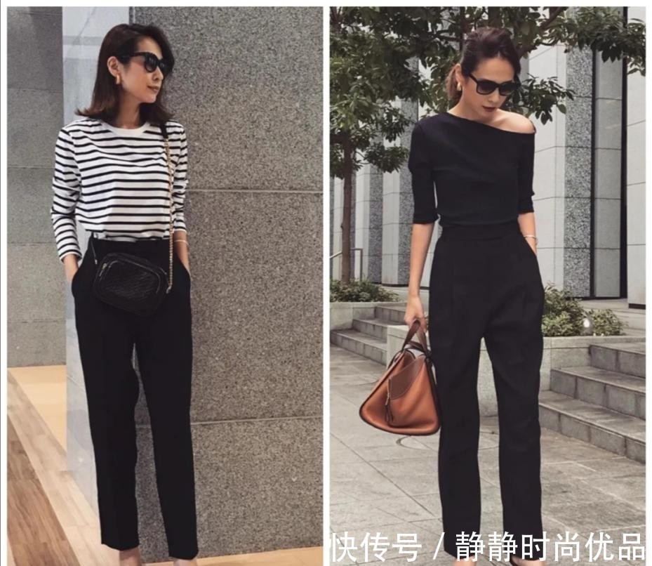 女人 秋天下装流行“过膝不过脚踝”,适合中年女人,穿出最美姿态