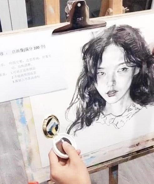 画像@美术生“0分试卷”火了,老师本想给满分,看到考生本人后直摇头