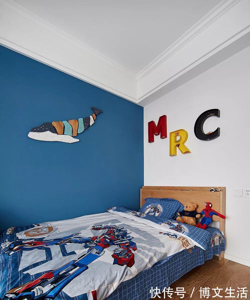 北欧风|113㎡简约北欧风，文艺清新中还有典雅感，好喜欢这样的设计！