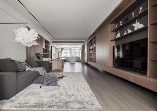 CEO视频专访:亲手打造140㎡的书香文艺空间|屋主案例| 客厅