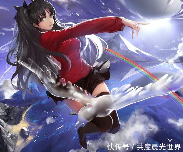 小姐姐因痴迷动漫 Cos远坂凛 神还原被誉 最可爱的远坂凛 快资讯