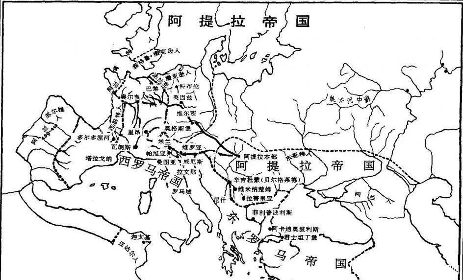 匈奴|横扫欧洲，且间接灭掉西罗马帝国的匈人，是匈奴人的后代吗