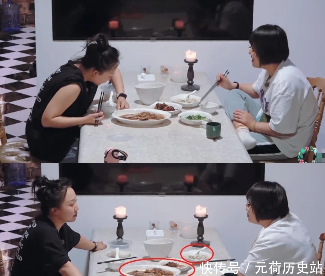 桌菜|点一桌菜就吃几口,明星们录真人秀浪费食物一个比一个过分