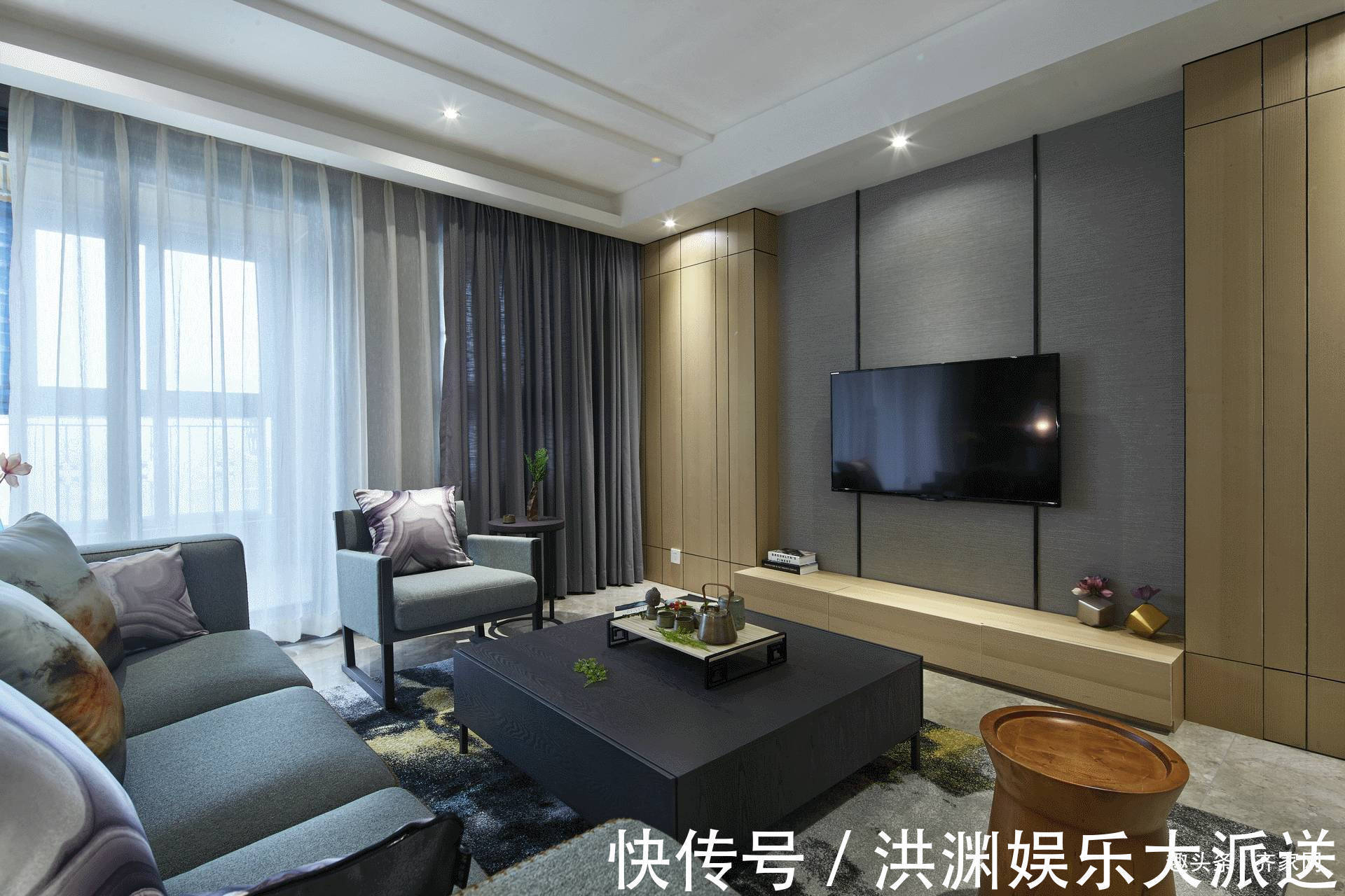 床头|150平现代中式，古朴典雅，反映民族文化，体现中国传统神韵！