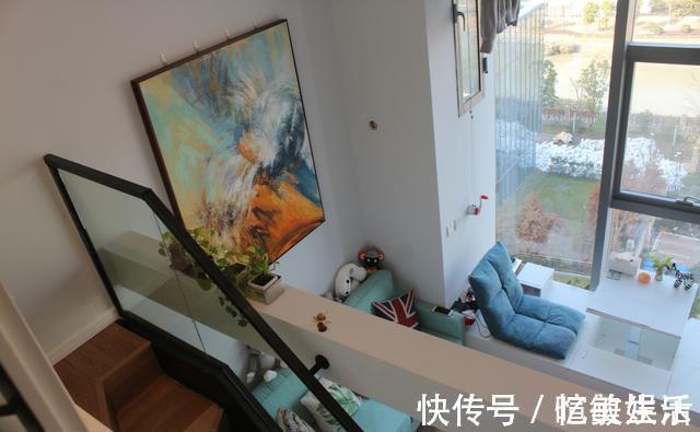 Loft公寓|45平现代简约风Loft公寓,衣帽间茶室书房一个不少,一人住好惬意