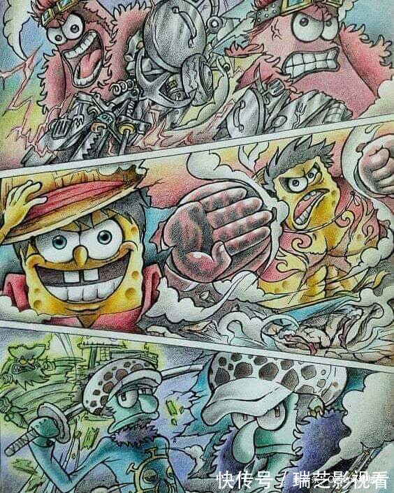 动漫|海贼王动漫联动:火之艾斯邂逅冰雪奇缘艾莎!草帽团版复仇者集结