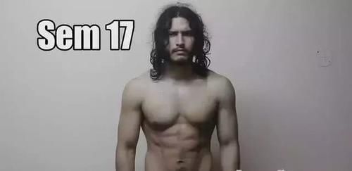 记录照|8个月，这个小伙用35张记录照告诉你，健身能带给身材多大改变