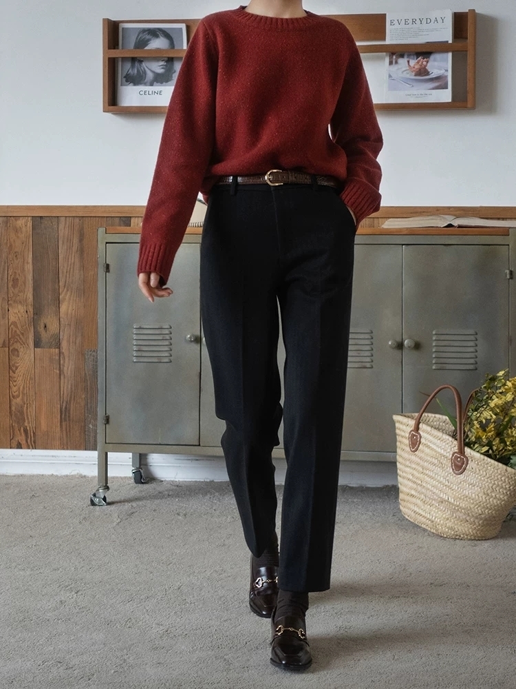 小蛮腰 冬天不要瞎打扮,学会“上短下长”的穿法才精致,拉升比例更显高