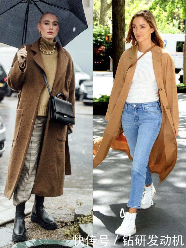 驼色大衣的5种经典穿法，温柔还高级，这个秋天要温度也要风度