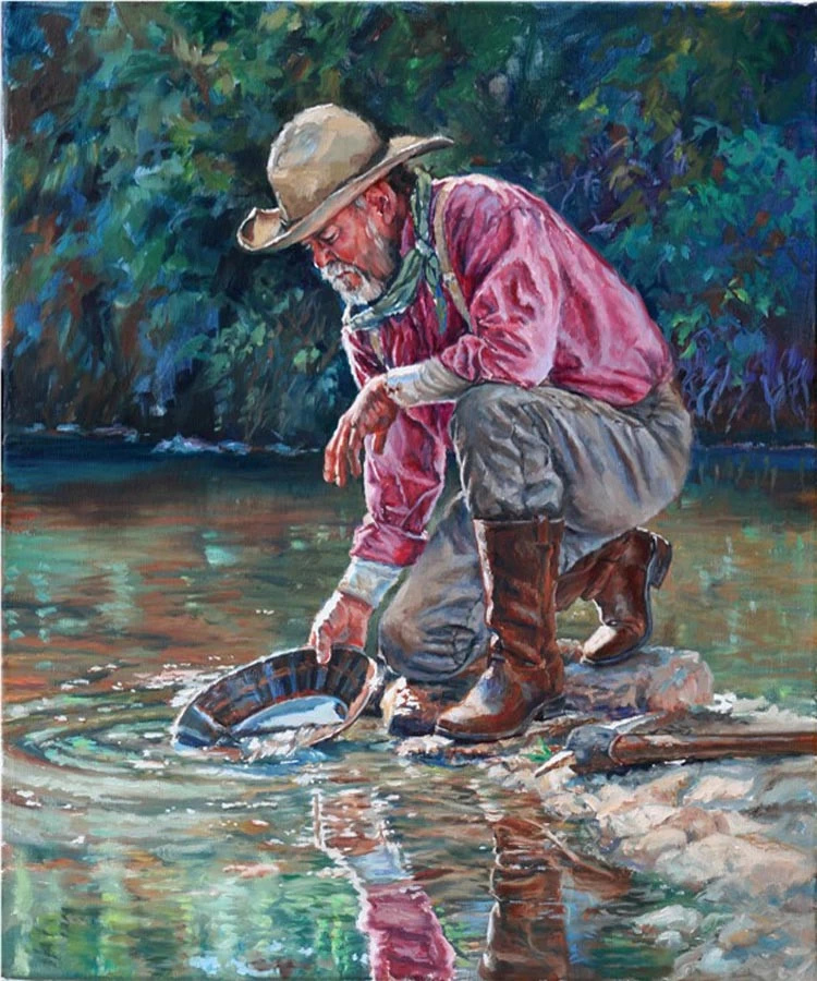 莎朗·斯坦德里奇#美国西牧风情油画 | 莎朗·斯坦德里奇作品欣赏