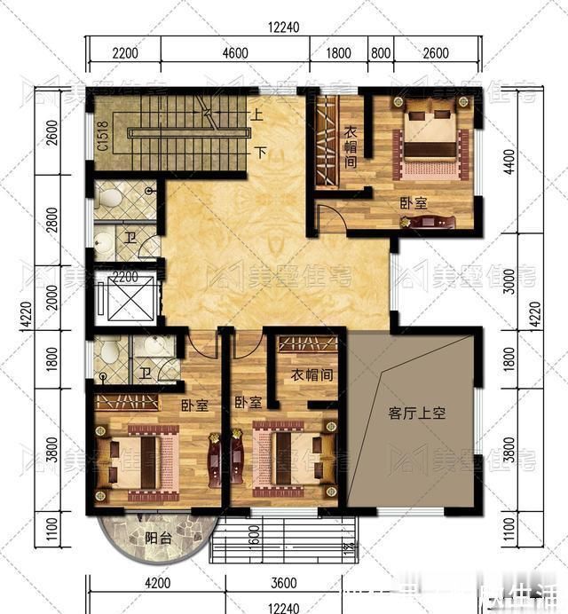 别墅|大气天成的三层别墅,超大露台观景绝佳,村里房子全被比下去
