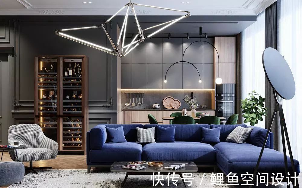 色彩|高级灰撞色,横竖都是范!