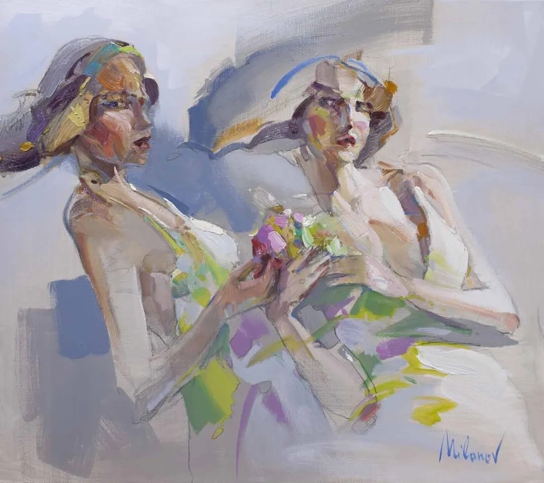 艺术家&塞尔维亚绘画:这样的画风和笔触,太让人喜欢了!