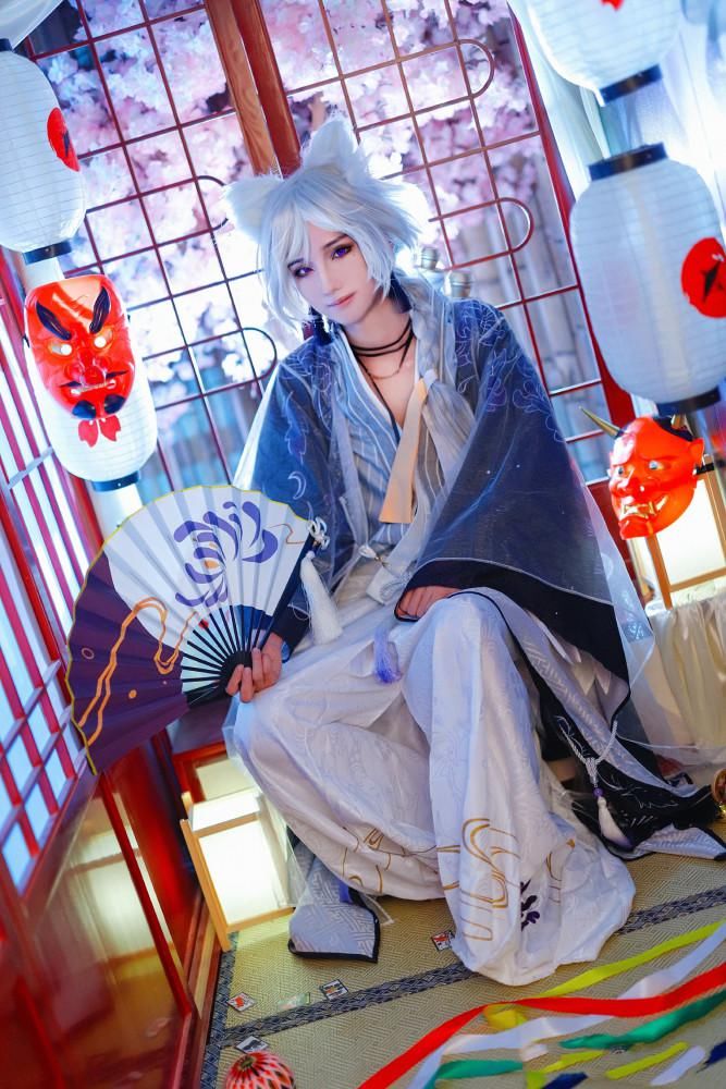 决战|三组手游《决战平安京》系列COSPLAY作品欣赏！造型非常帅气哦！