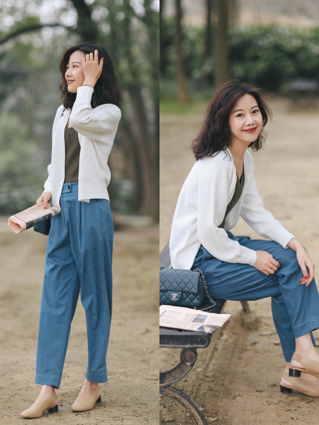 半身裙|夏季的“不出错”流行色穿搭,提升品味还减龄,百搭洋气且不挑人