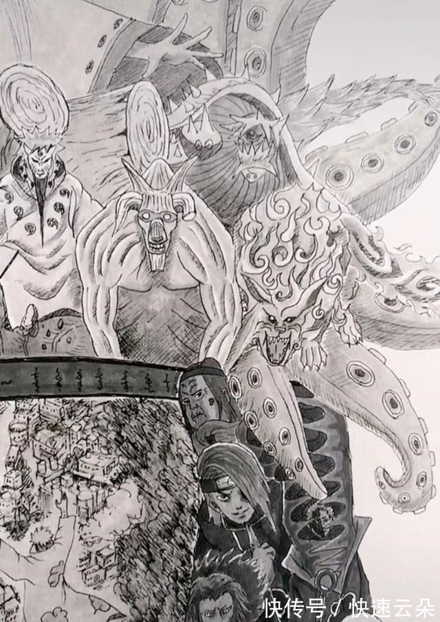 同人作品|价值一万多元的火影同人插画你们见过没这价格买手办难道不香吗