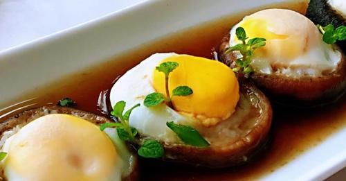  孩子|鹌鹑蛋和香菇是绝配，上锅蒸一蒸，营养又美味，小朋友一口一个