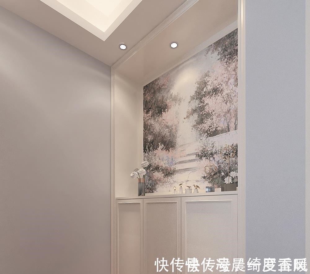 衣帽间|退休阿姨晒出自己的新家装修全屋大面积护墙板造型,温馨有个性