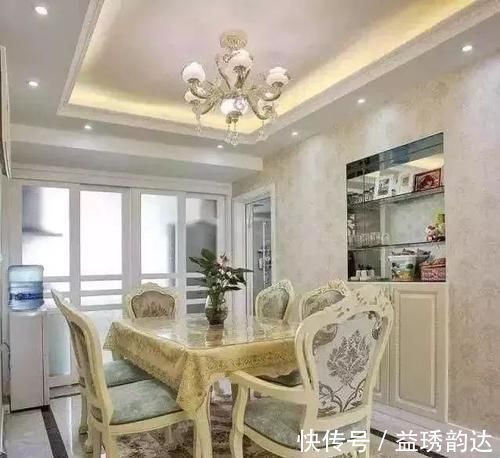 奢华|98平新房,一进门隔断把人迷住,客餐厅太奢华,装修花25万值了!