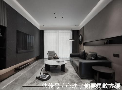 客餐厅|看了她家，才知道什么是品味，全屋色调统一，满满的高级感