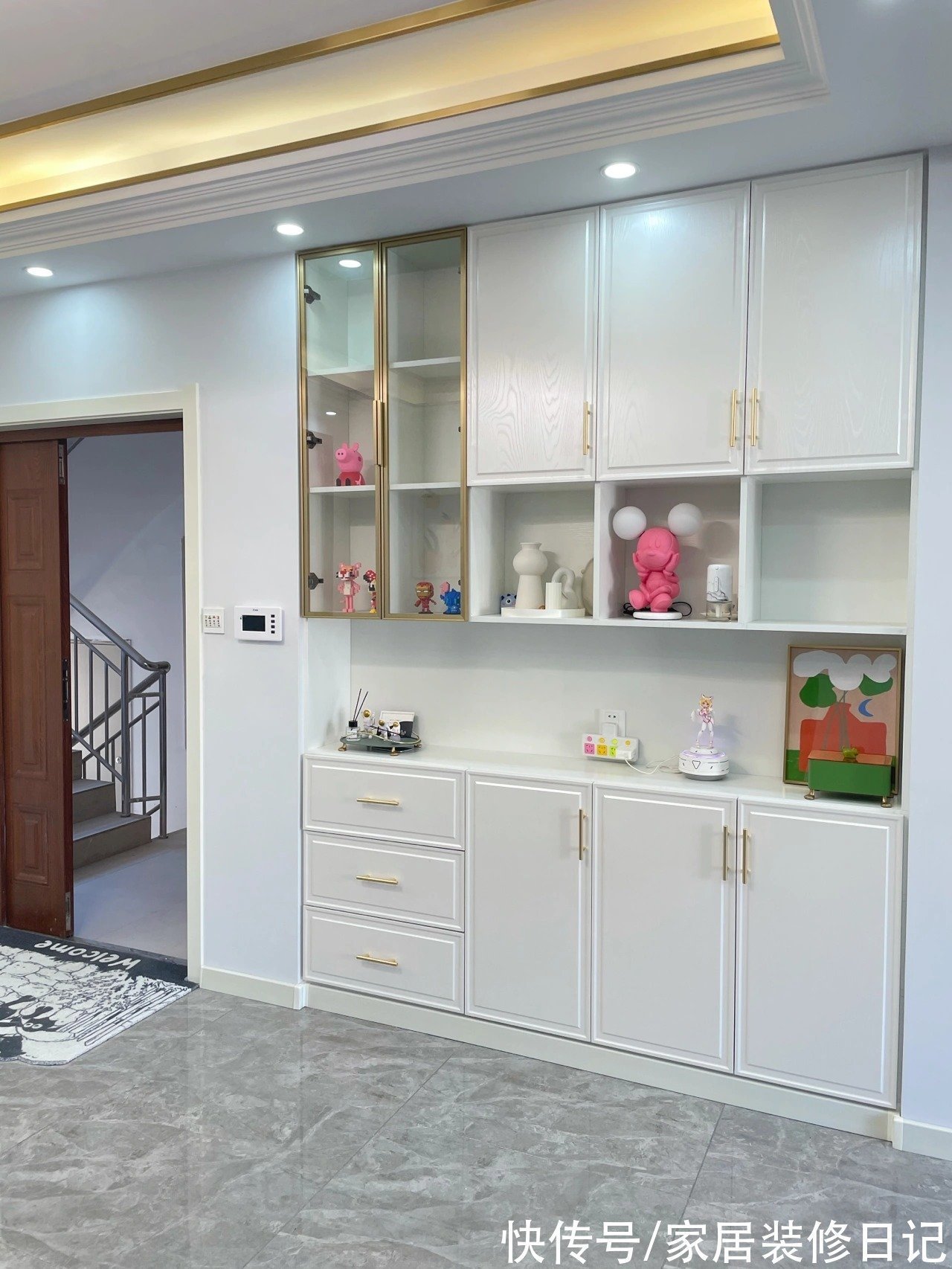 效果|全程自己设计,106平硬装才花7万,家具刚入场效果就已经远超20万