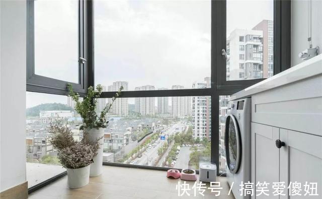 电视柜|85㎡小复式，开放式客餐厨十分敞亮，木凳电视柜个性又可爱
