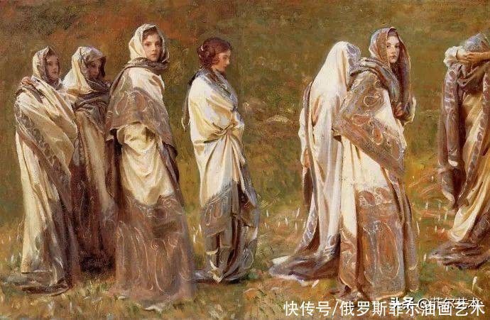 高特鲁夫人&美国伟大画家萨金特因《高特鲁夫人》作品,被法国艺术圈“封杀”
