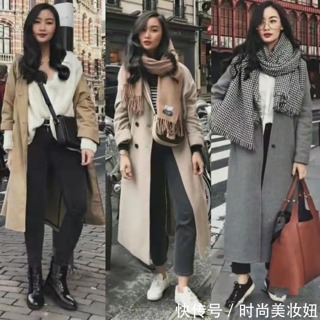 毛衣 这是我见过最实用的大衣穿搭,高级时髦还保暖,建议收藏