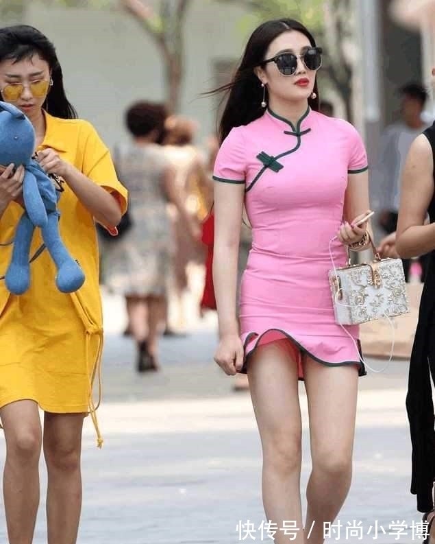 民国 微胖的女生,旗袍穿出民国的婉约