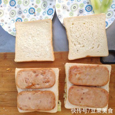 黄瓜片|#丘比三明治#火腿三明治