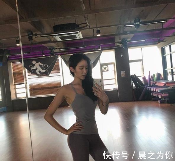 校花|热爱健身的校花,走红的不是美貌,而是因健身而塑造的完美曲线