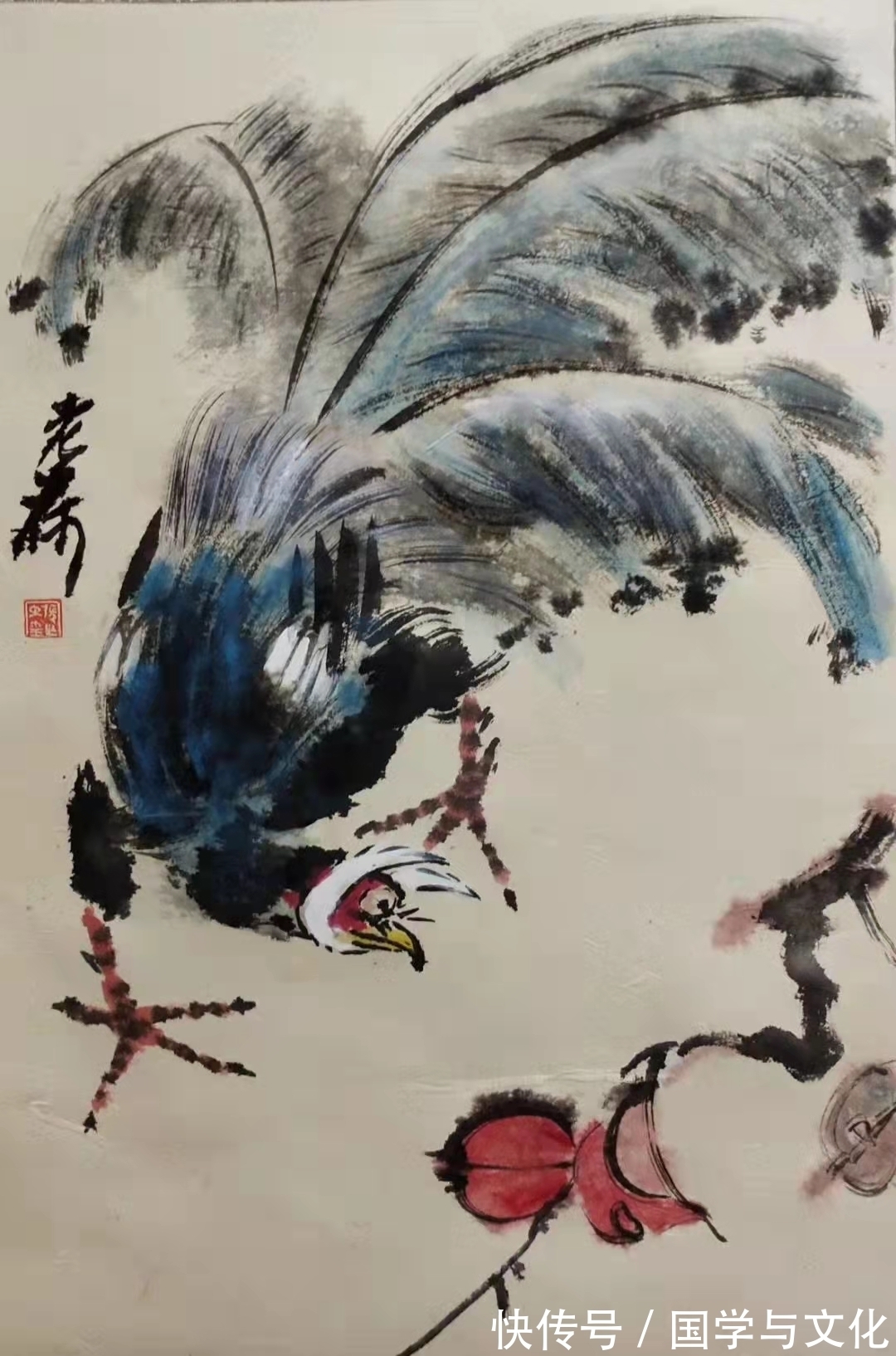 中国书画@书画家张作文大写意作品赏析