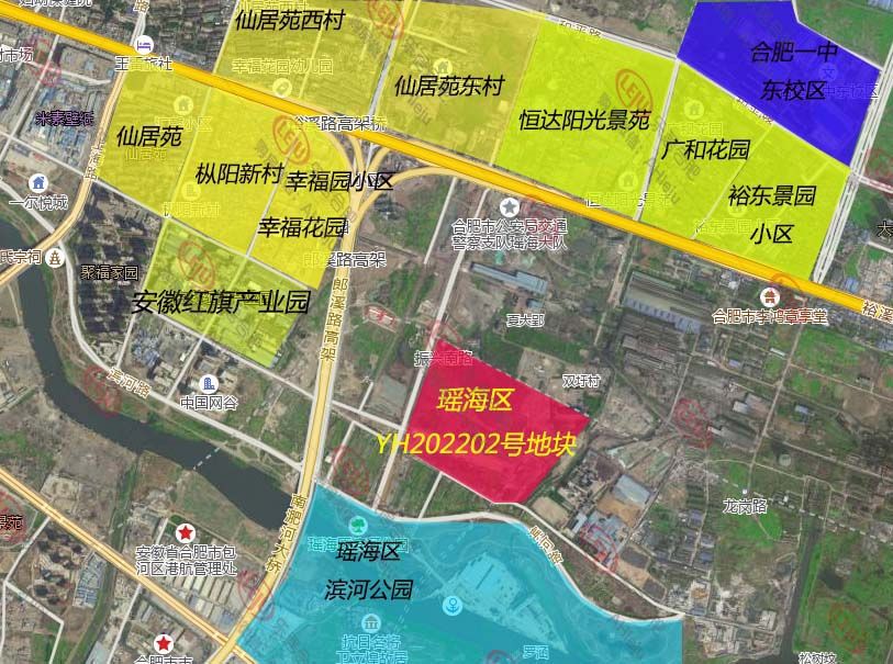 瑶海区4宗326亩地将出让，最高毛坯限价1.57万/平|乐居追地| 出让