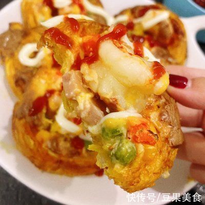 番茄酱|蛋挞皮迷你小披萨就这么做，新手也能零失败