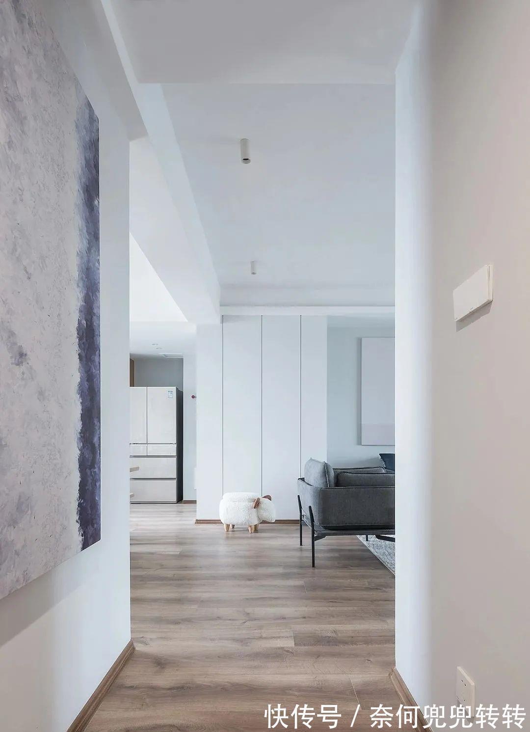 北欧风|135㎡现代北欧风,一不小心在朋友圈火了,大家都一脸的羡慕!