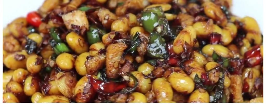 豆浆|黄豆我家从不打豆浆，教你新做法，香辣开胃又下饭，越放越好吃