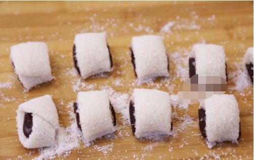 比买|没花多少钱,在家做的小点心比买的还好吃,又软又糯