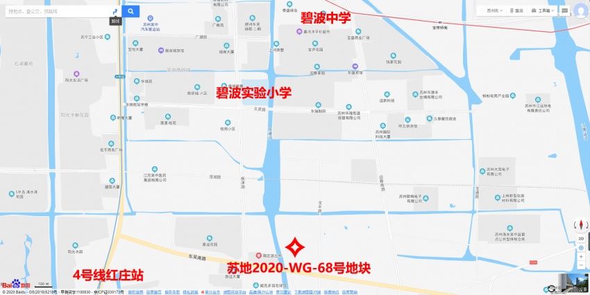  69号地块|苏州第12号公告土拍宅地吸金57.59亿，整体溢价9.5%