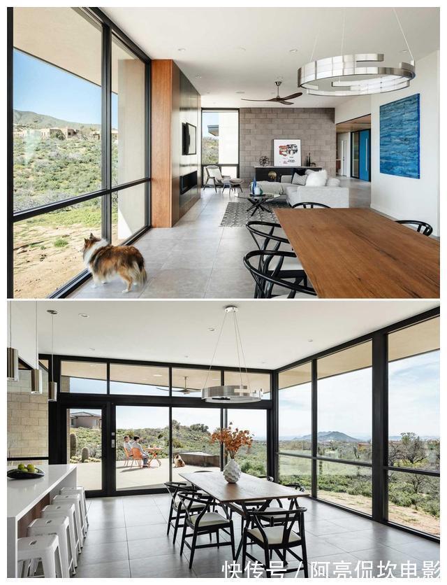 私人别墅|外国佬自建私人别墅，大量混凝土砖设计，谁说别墅就得花几百万